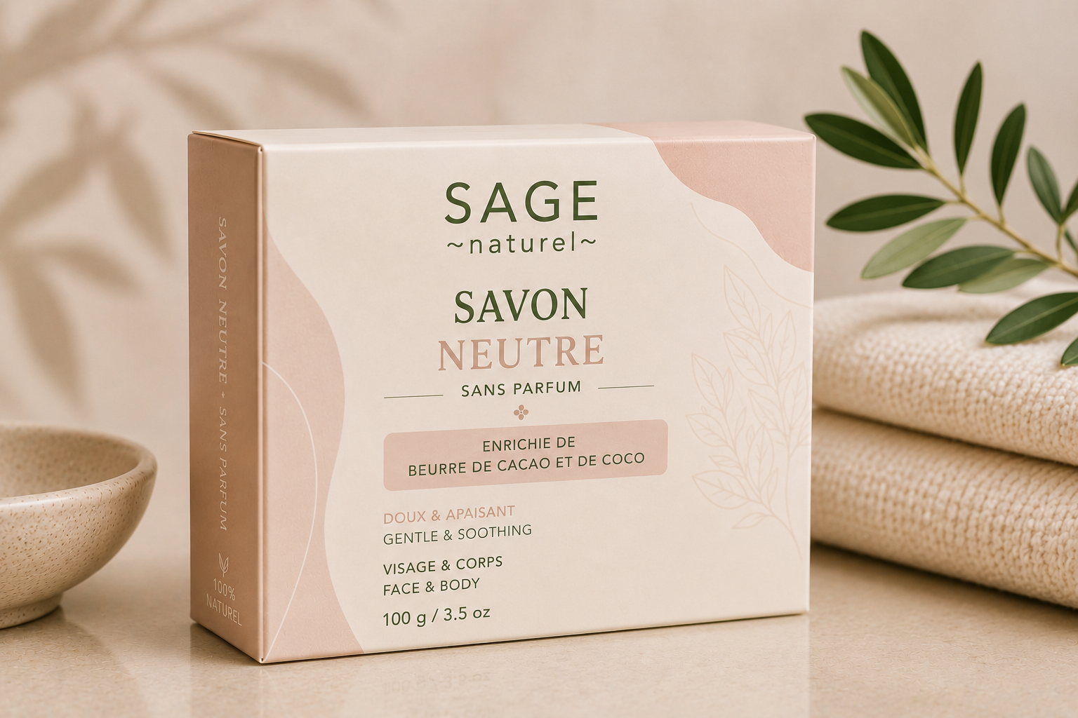 SAVON NEUTRE(SANS PARFUM)